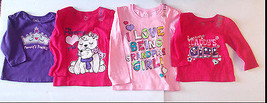 Childrens Place Infant Girls Long Sleeve Shirts Mommy Daddy Various Size... - £6.64 GBP