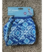 Vibrant Life Dog &amp; Cat Clothing: Tie-Dye Print Tee Shirt, Blue, Size Medium - $13.22 CAD