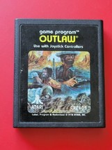 Outlaw Atari 2600 7800 Picture Label Game Vintage Video Game - Cleaned Tested - £7.43 GBP