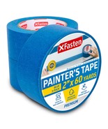 Professional Blue Painters Tape 2-Inches X 60 Yards (3-Pack) Blue Painte... - £27.17 GBP