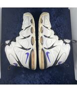 Nike Air Max CB34 Size 8.5, Charles Barkley White Purple Black 414243-100 - $74.25