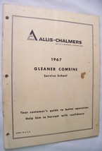 1967 ALLIS CHALMERS GLEANER COMBINE MANUAL FARM FARMING IMPLEMENT - £7.77 GBP