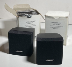 2 x New/Unused OEM BOSE Single Cube Speakers Acoustimass Mountable - $42.39