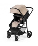 2-in-1 Foldable Pushchair Newborn Infant Baby Stroller-Coffee - Color: L... - $4,216.13 MXN