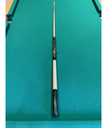 Vintage J Flowers Pool Cue with Wood Carving Flowers and Rhinestone - 18... - $1,118.46 MXN