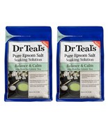 (Pack of 2) Dr. Teal&#39;s Balance &amp; Calm Epsom Salt with Matcha Green Tea -... - £23.67 GBP