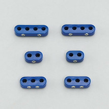 Basic Nylon Ignition Spark Plug Wire Divider Separators 6-Pcs V8 BLUE - $19.86