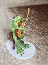 Hagen Renaker Frog Froggie Guitar Player on Base 03179 Vintage 1995 to Present - £39.55 GBP