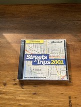 Microsoft Streets &amp; Trips 2001 PC CD ROM - £8.62 GBP