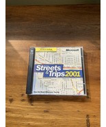 Microsoft Streets &amp; Trips 2001 PC CD ROM - $14.81 CAD