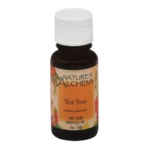 Nature&#39;s Alchemy 100% Pure Essential Oil Tea Tree - 0.5 Fl Oz - £13.77 GBP