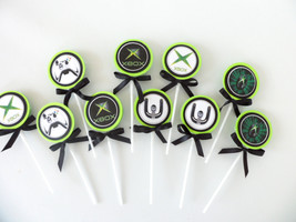 XBOX 360  Lollipops. party favors /goodie bags /birthday party. SET OF 10 - £7.85 GBP