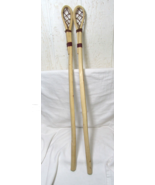 Native American Boy Men&#39;s Seminole Creek Stickball Game Ball Sticks 36.5... - $149.41 CAD