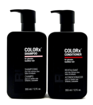 Rusk COLORx Shampoo & Conditioner/Glossier,Healthier Hair 12 oz Duo - $39.55