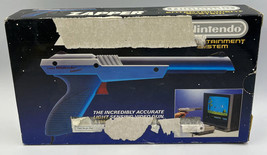 1985 Nintendo Zapper Light Gun Controller Gray Version W/Box Foam &amp; Manuals CIB - £45.75 GBP