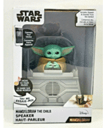 Star Wars Mandalorian The Child Speaker Baby Yoda Sound Activated Moves ... - £20.65 GBP