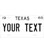 Texas 1965 Personalized Tag Vehicle Car Auto License Plate - $16.75