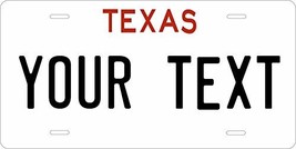 Texas 1988 Personalized Tag Vehicle Car Auto License Plate - £13.18 GBP