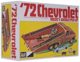 MPC 1972 Chevrolet Racer’s Wedge/Pick-Up Model Kit 1/25 New - £39.53 GBP