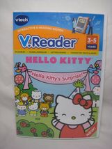 VTech V.Reader Hello Kitty&#39;s Surprise Interactive Reading Games 3-5 Year... - $8.00