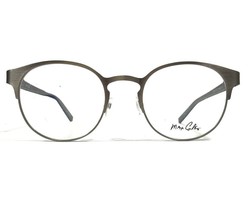 Max Cole MC1501 COL 20 Eyeglasses Frames Blue Silver Round Full Rim 48-20-140 - £18.17 GBP