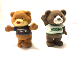 Vintage 1987 Chocolate Chums Set Of 2 Snickers And Milky Way Bears - £7.82 GBP