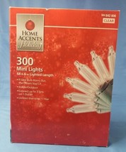 300-Light Clear Incandescent &quot;Stay Lit even if A Bulb Burns Out&quot; Mini Ch... - £10.01 GBP