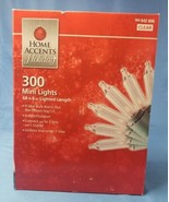 300-Light Clear Incandescent &quot;Stay Lit even if A Bulb Burns Out&quot; Mini Ch... - £9.86 GBP