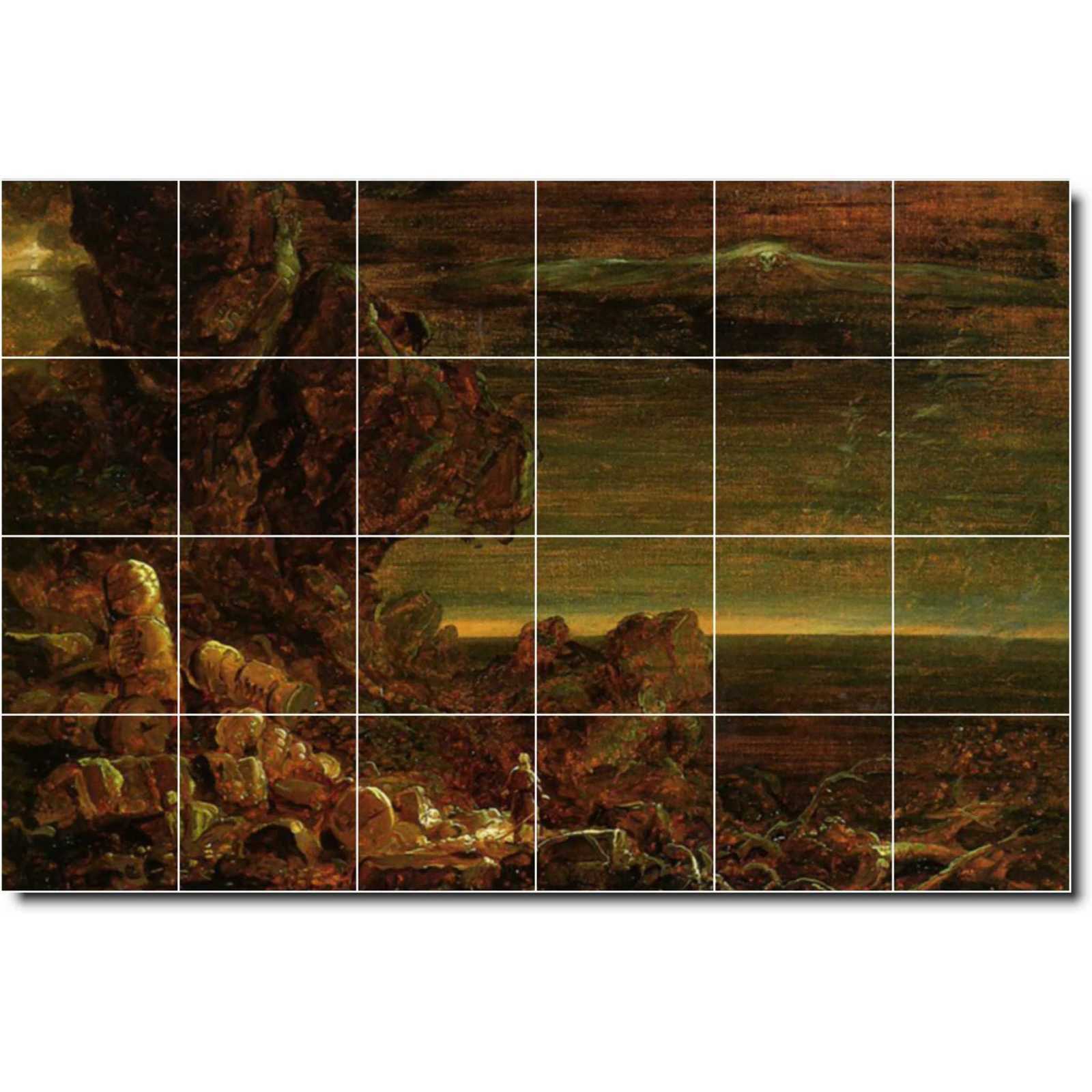 Cole thomas the cross and the world study for the pilgrim of the world at the end of his journey