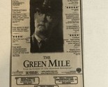 Green Mile Movie Print Ad Tom Hanks Michael Clarke Duncan TPA10 - £4.74 GBP