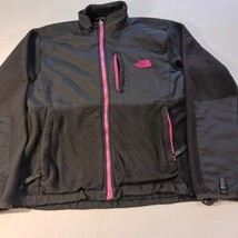 The North Face Pink Pocket Zippers Womens Black Jacket Long Sleeve Size ... - $19.39