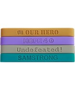 500 Custom Silicone Wristbands YOUR Color, Text &amp; Image Custom Wrist Ban... - £197.03 GBP