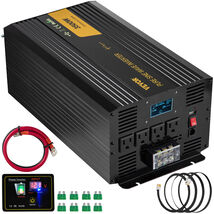VEVOR Pure Sine Wave Inverter 3500 W Power Inverter, DC 12V to AC 120V I... - $202.90