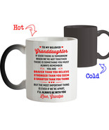 Coffee Mug Birthday Gift for Granddaughter from Grandpa I&#39;ll Always be w... - £16.94 GBP+