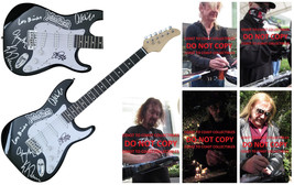 Judas Priest Band Signed Full Size Electric Guitar COA Exact Proof Autographed - £3,063.71 GBP