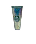 Starbucks Acrylic Iridescent Siren Scales Cold Cup Mermaid Tumbler 24oz ... - $19.62