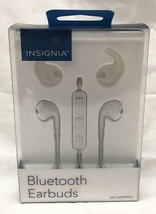 NEW Insignia NS-CAHBTEP02 Wireless Bluetooth White Earbuds Headphones - £51.83 GBP