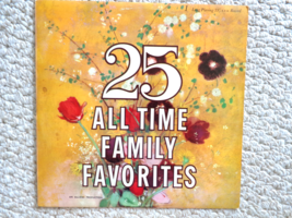  25 All Time Family Favorites Lp Album (#2328) ADS-1, An All-Disc Prod. - £10.38 GBP