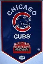 Chicago Clubs Embossed Metal Sign - £15.80 GBP