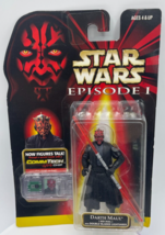 Star Wars Darth Maul Action Figure Episode 1 Face Paint Variant .00 Card Rare - £21.40 GBP