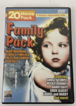 Family 20 Movie Pack Dvd - Featuring Shirley Temple, Mick Rooney Mint Discs - £9.32 GBP