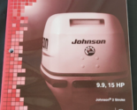 2007 Johnson Su 2 Tiempos 9.9 15 HP Servicio Tienda Reparación Manual 50... - £24.08 GBP