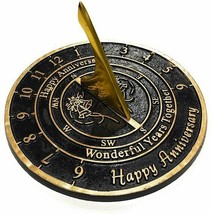 NauticalMart Wedding Anniversary Sundial Gift - £62.60 GBP