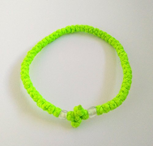 Handmade Christian Orthodox Greek Chotki Komboskoini Prayer Rope Thin Light G...