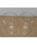 FOR PARTS ONLY-2 Pcs. Glass Shade-Champlain 3-Light Brushed Nickel Vanit... - €18,01 EUR