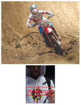 Chase Sexton motocross supercross signed 8x10 photo COA proof autographe... - $108.89