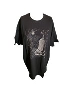 HM Schilling Art Vintage Edgar Allen Poe Nevermore Gravyard T-Shirt Blac... - $1,067.92 MXN