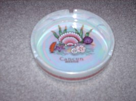 Cancun Pearlescent Ashtray Souvenir Iridescent New Never Used - £10.74 GBP
