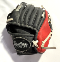 Rawlings PL85SB 8 1/2 Youth Baseball Glove Left Handed Black and Red - $14.00
