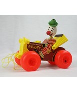 VINTAGE 1970s Fisher Price Jalopy Pull Toy Clown Car - £38.69 GBP